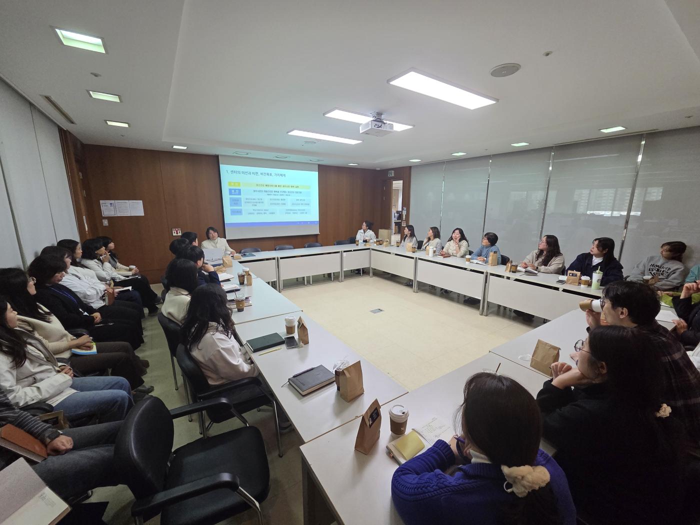 2026년 광주광역정신건강복지센터 시무식 진행