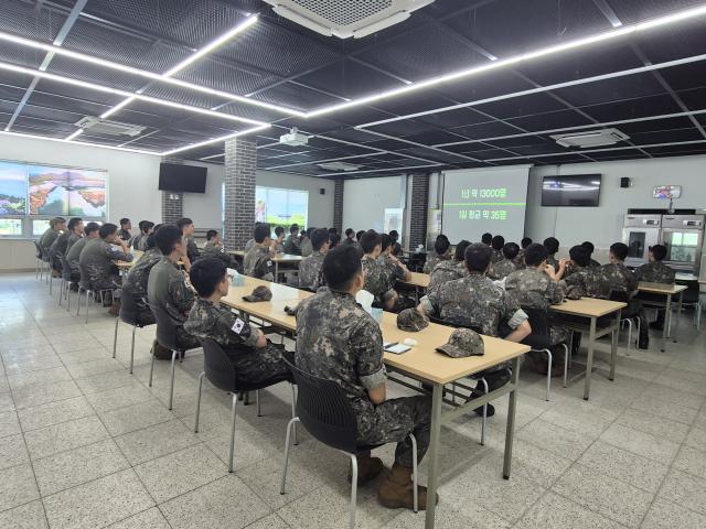 31사단 503여단 일반 사병 대상 생명존중인식교육