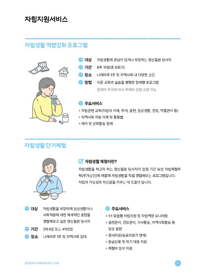 회복지원서비스 안내